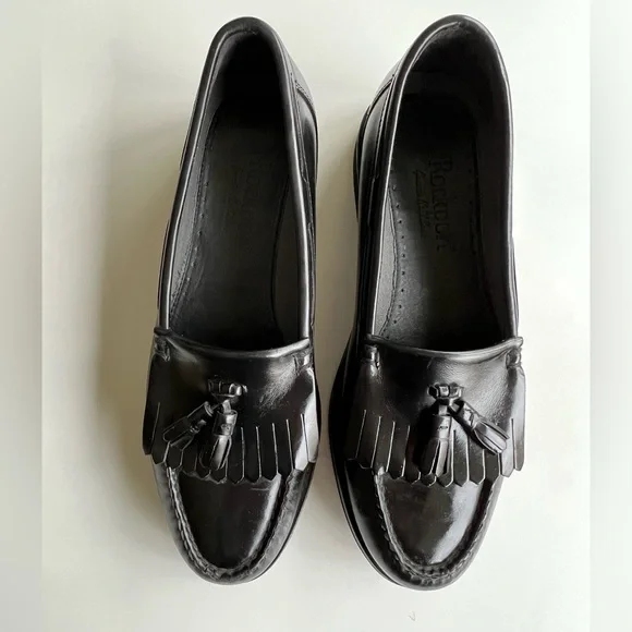 Rockport Shoes Nwot Mens Rockport Hand Sewn Black Leather